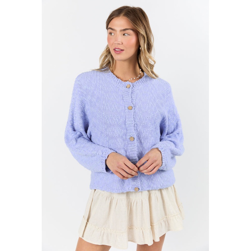 Afternoon Bliss Blue Light Weight Cardigan