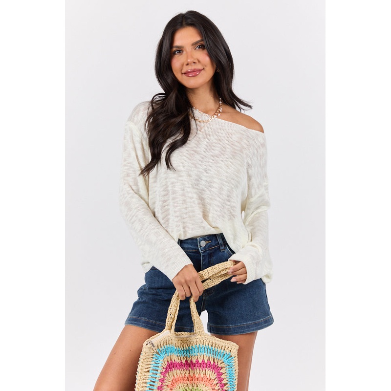 Sunset Key Ivory Sweater