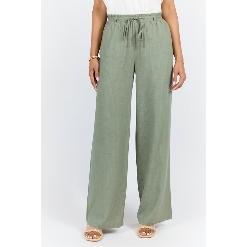 Charmed Moment Sage Pull On Pants