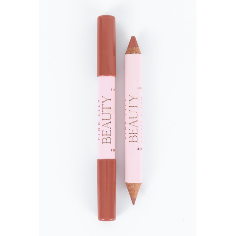 Beauty Double Bloom Dual Lipstick and Lip Liner – Peachy Please FINAL SALE