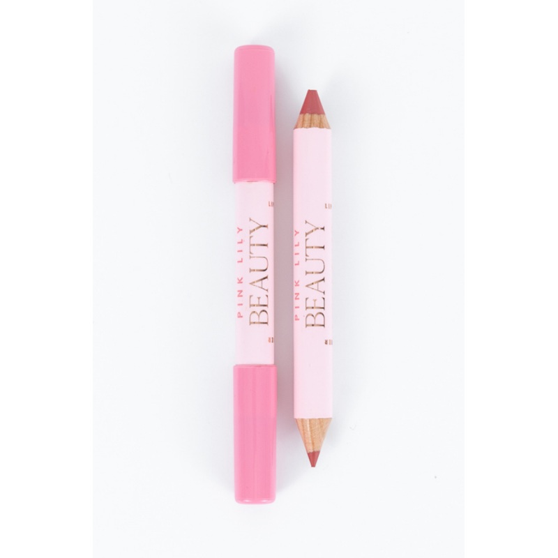 Beauty Double Bloom Dual Lipstick and Lip Liner – Pretty in  FINAL SALE