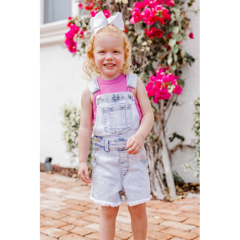 My Favorite Kid’s Stretchy Shorts Overalls FINAL SALE