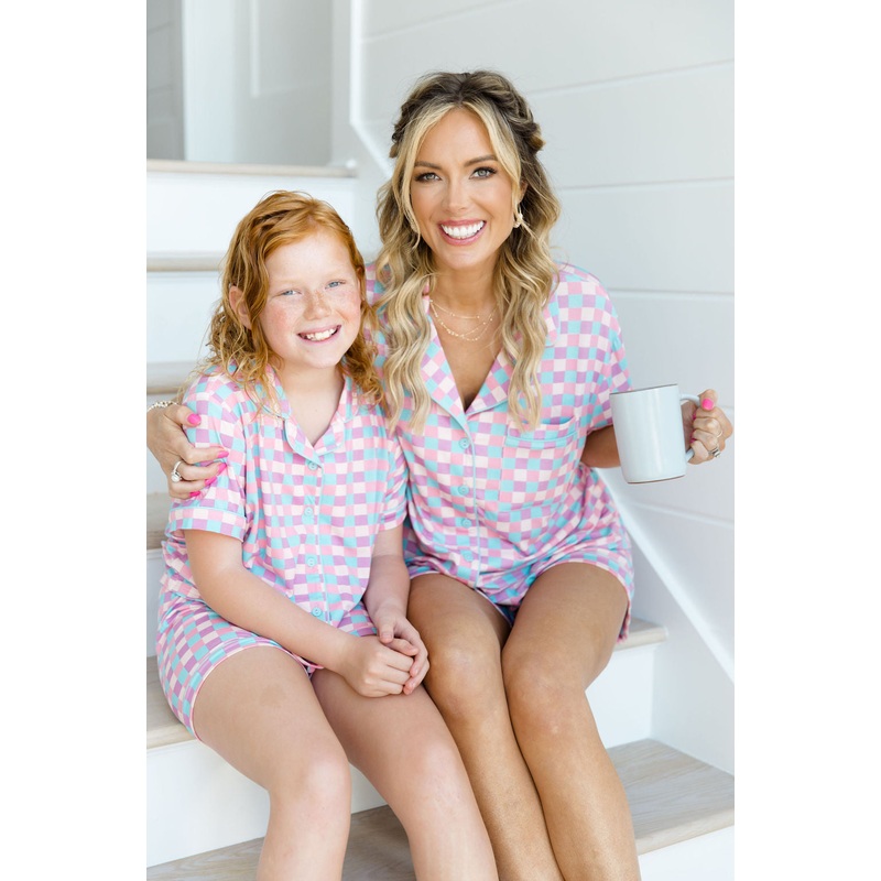 Kid’s Good To Get Away  In Tori Checkered