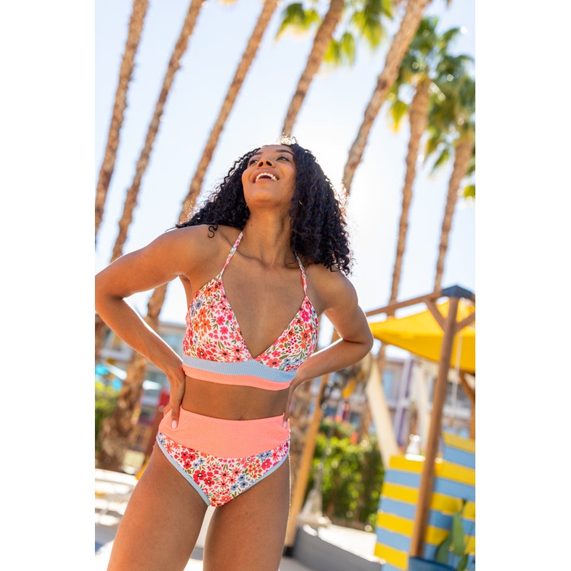 Do Not Disturb Floral Bikini Bottoms FINAL SALE