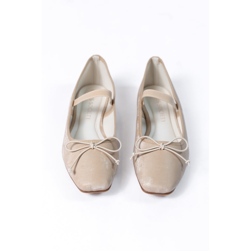 Brayden Beige Ballet Flats