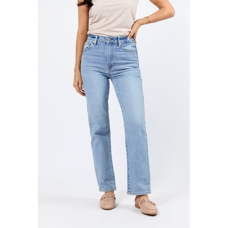 Eden Light Wash Straight Leg Jean