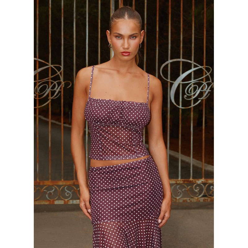 Buffy Top – Burgundy