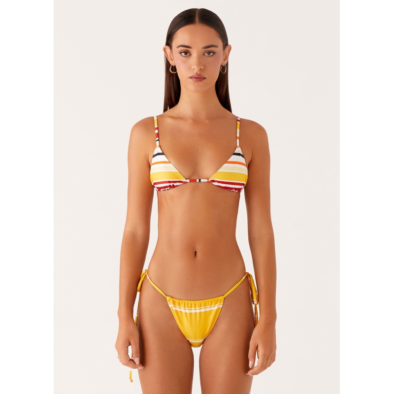 Calista Bikini Bottoms – Stripe