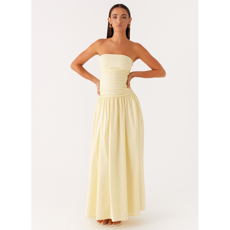 Carmel Maxi Dress – Yellow