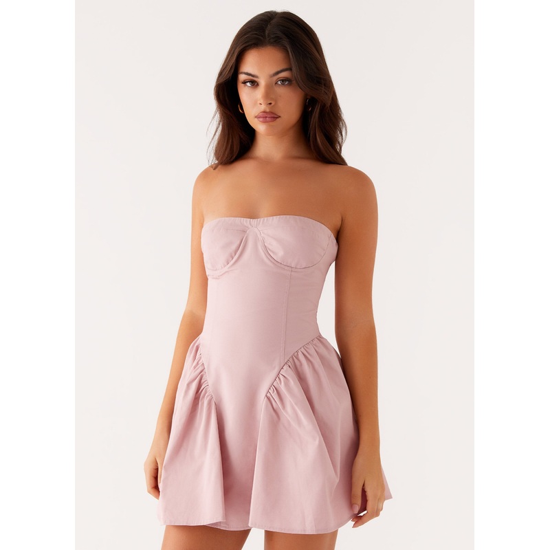 Charlotte Mini Dress – Pink