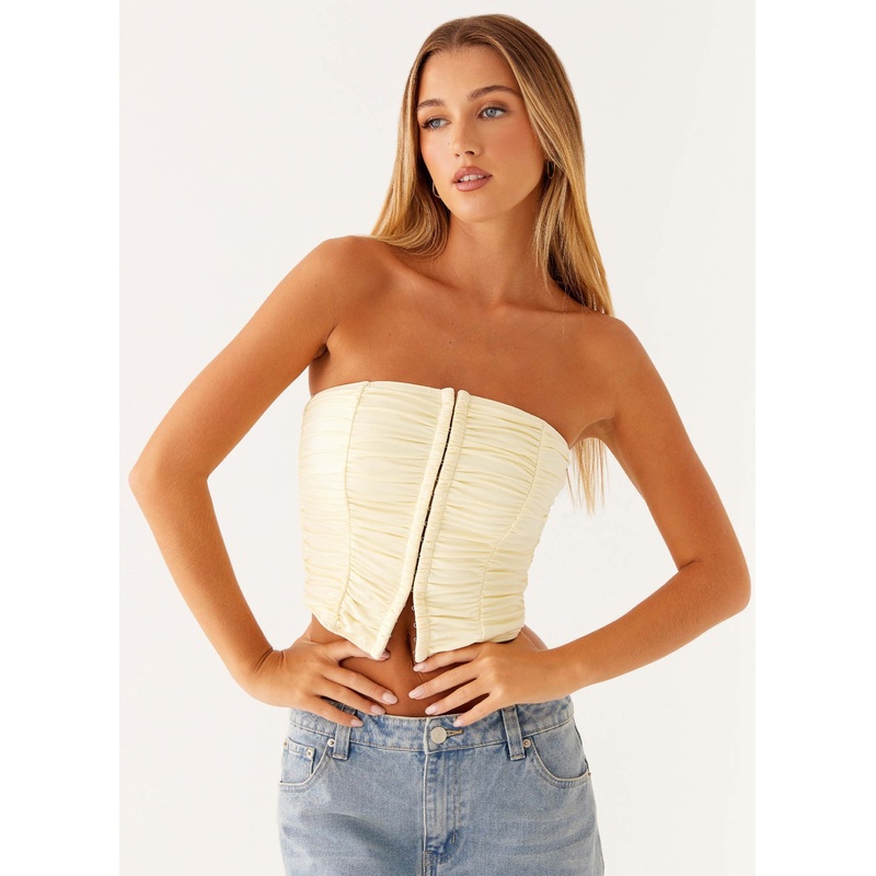 Christy Tube Top – Ivory