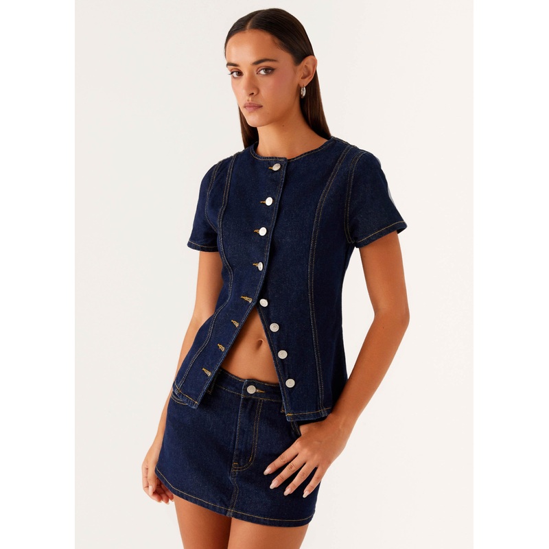 Jagger Top – Indigo