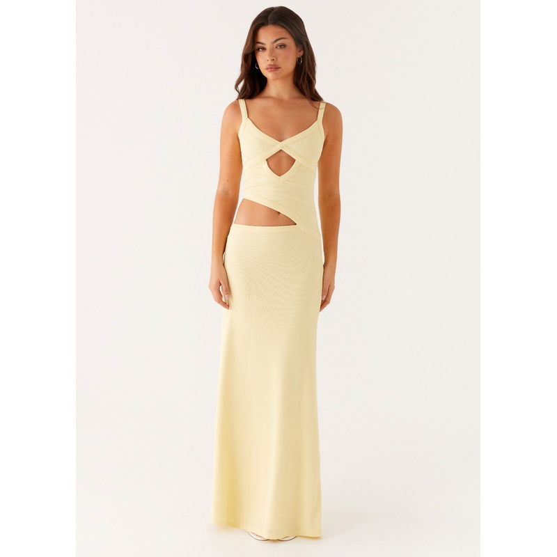 Jocelyn Maxi Dress – Yellow