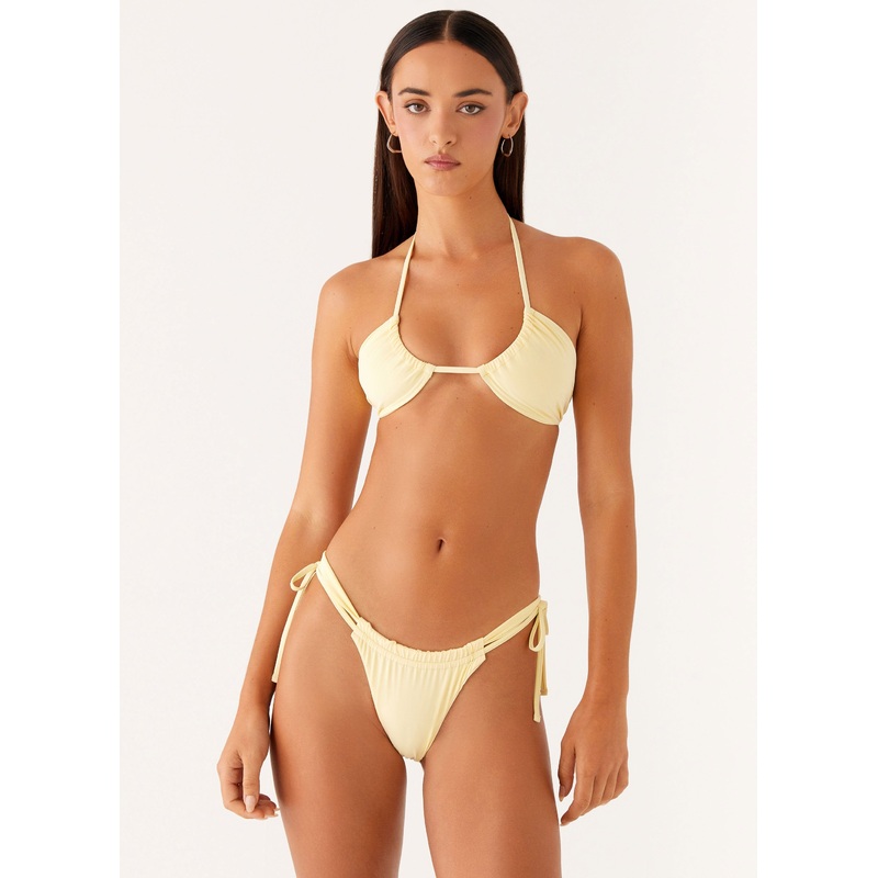 Juni Bikini Bottoms – Pastel Yellow