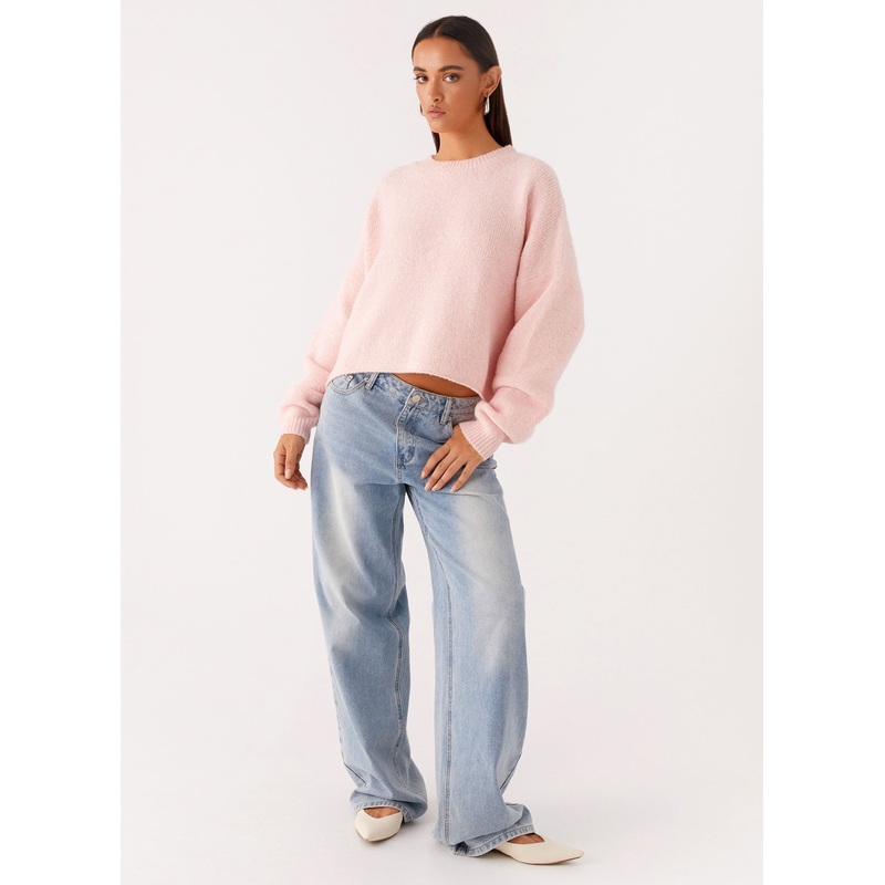 Lilah Knit Jumper – Pink