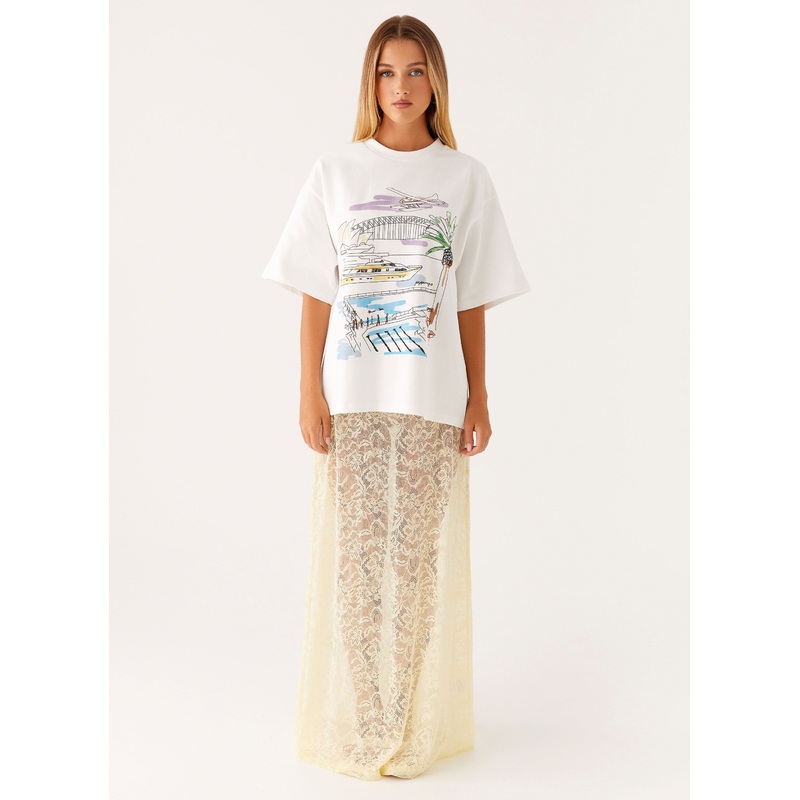 PM Tour Oversized Tee – Pm Tour Print