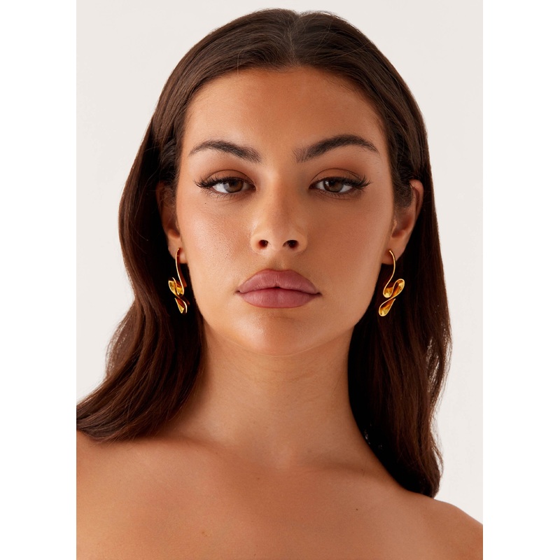 Valencia Earrings – Gold