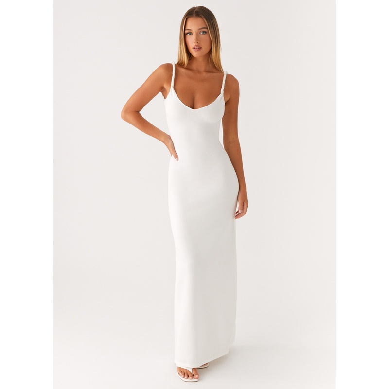 Anastasia Maxi Dress – Ivory