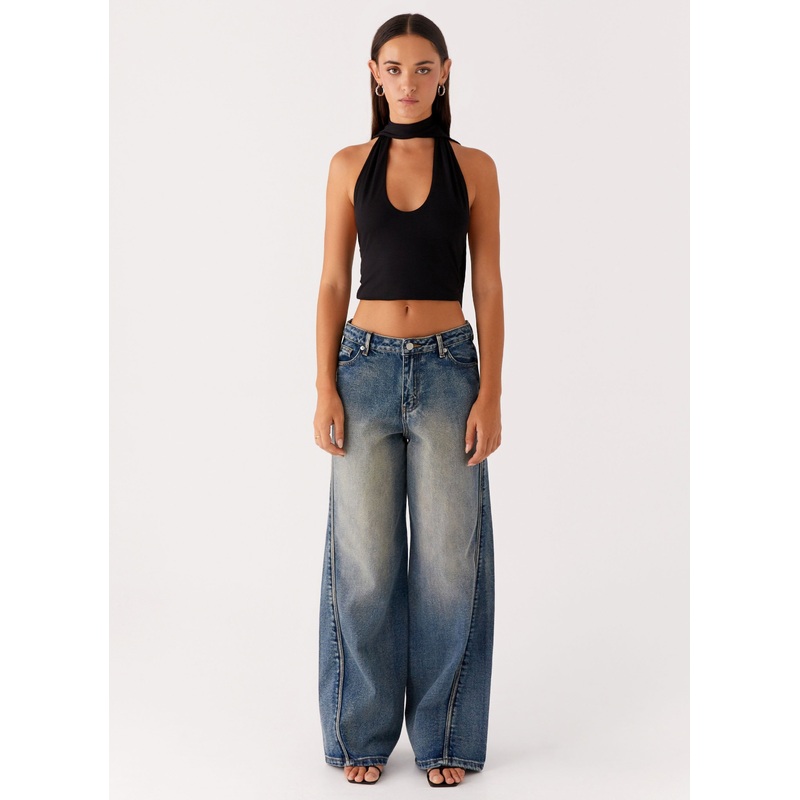 Calico Denim Jeans – Indigo