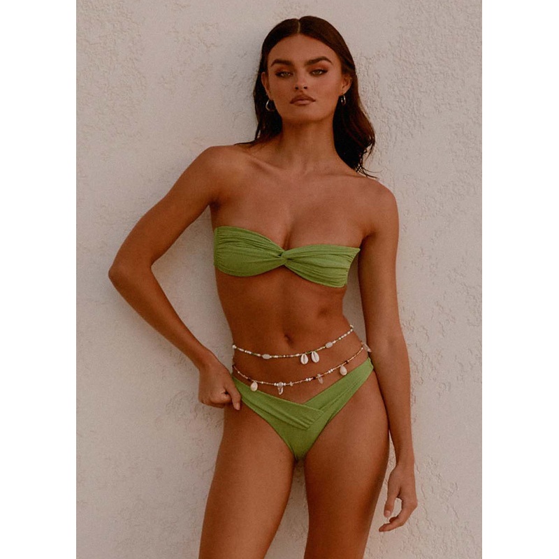 Delta Bikini Bottoms – Lime Green