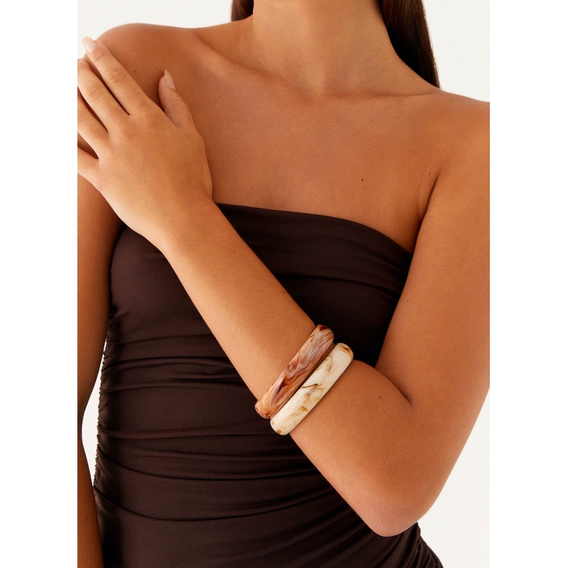 Fawn Bangles – Brown