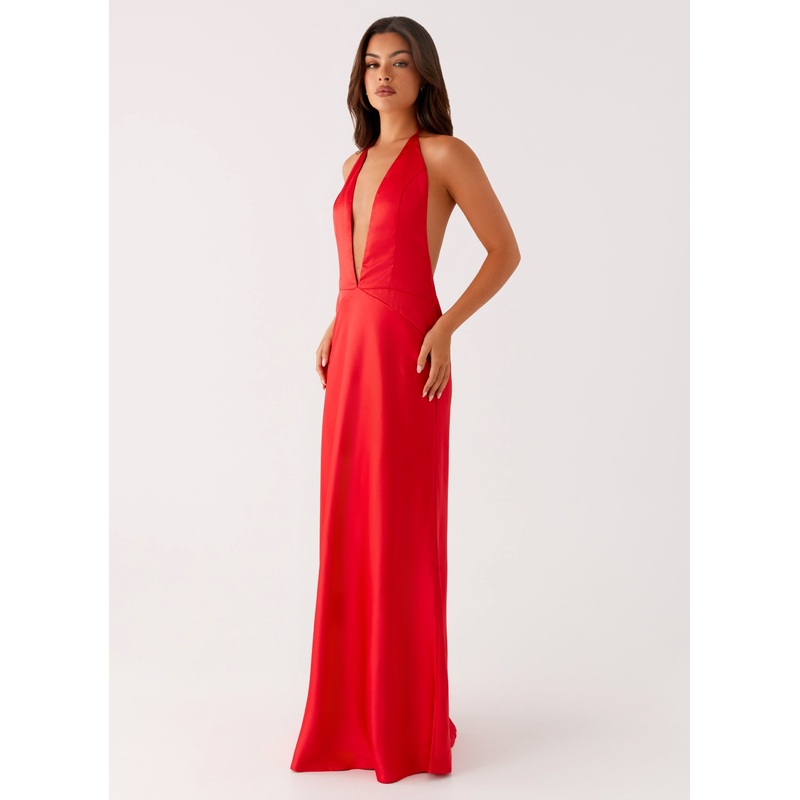 Idol Maxi Dress – Red