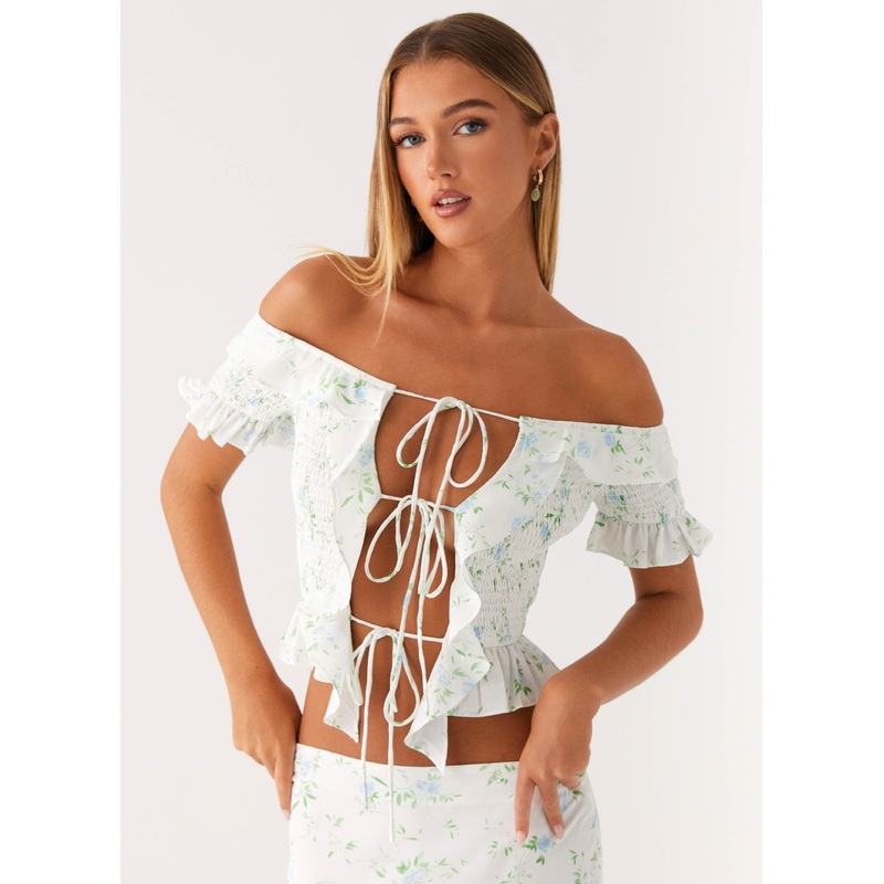 Star Girl Top – Vintage Ditsy Floral