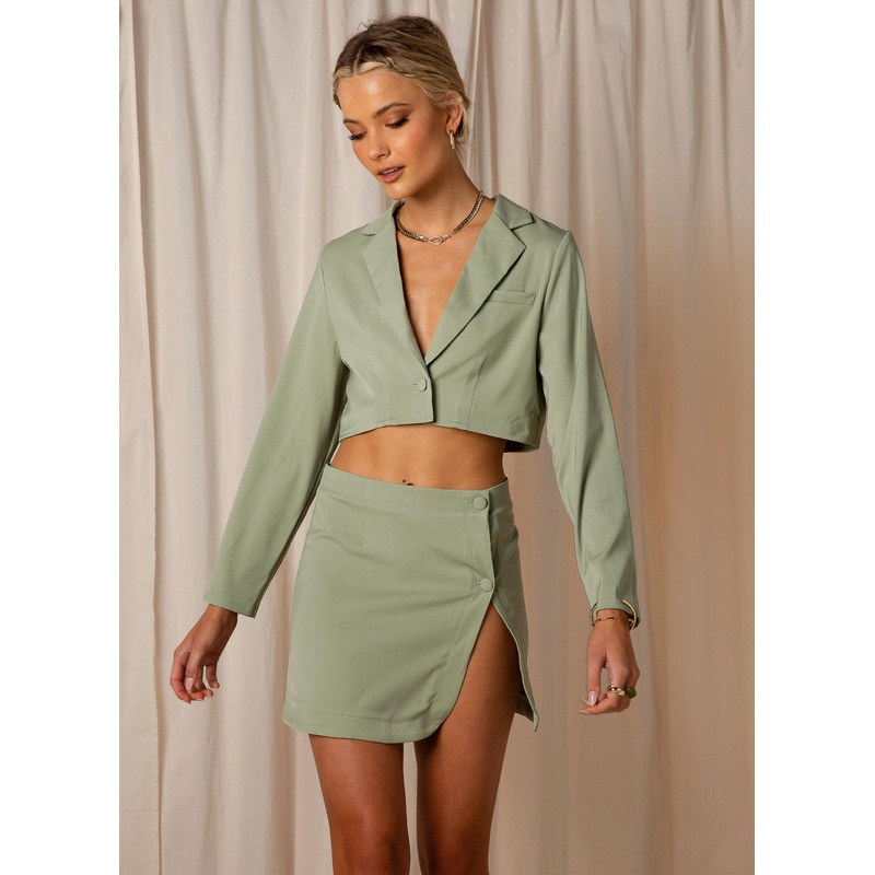 Eastside Blazer – Sage