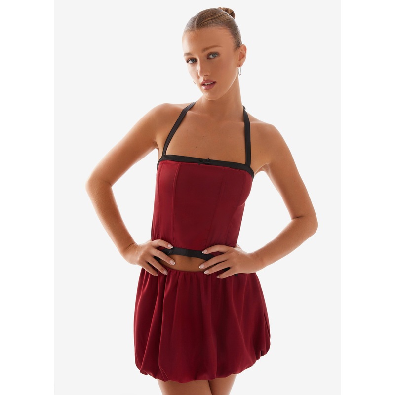 Pacific Mini Dress – Red