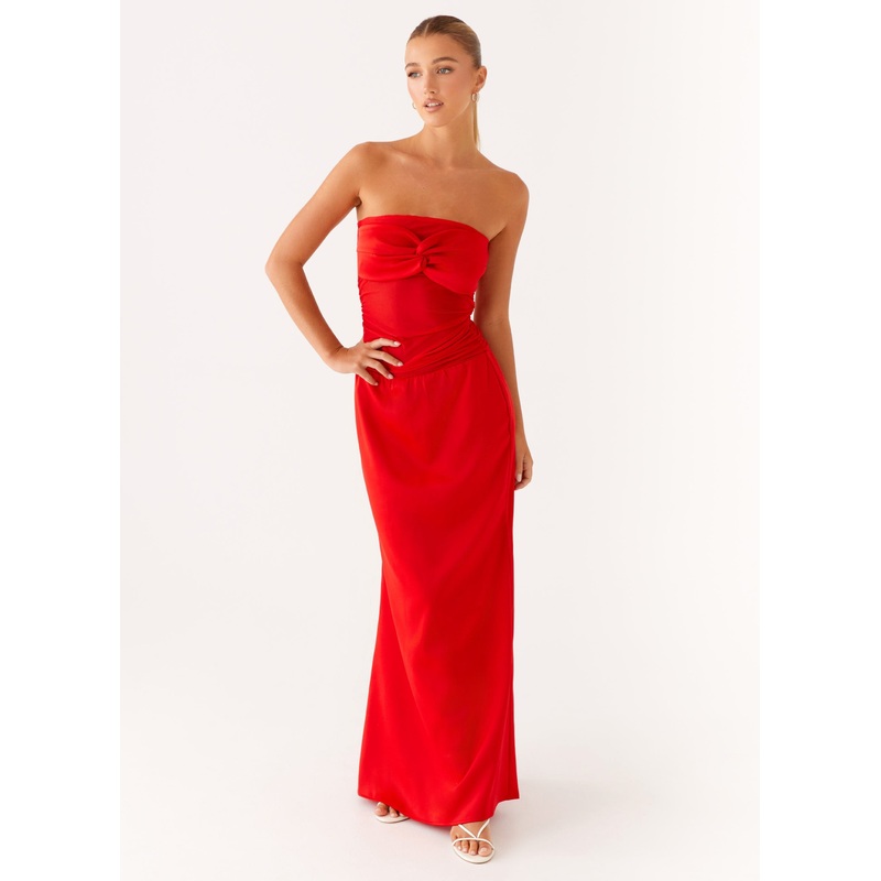 Rewind Maxi Dress – Tangerine