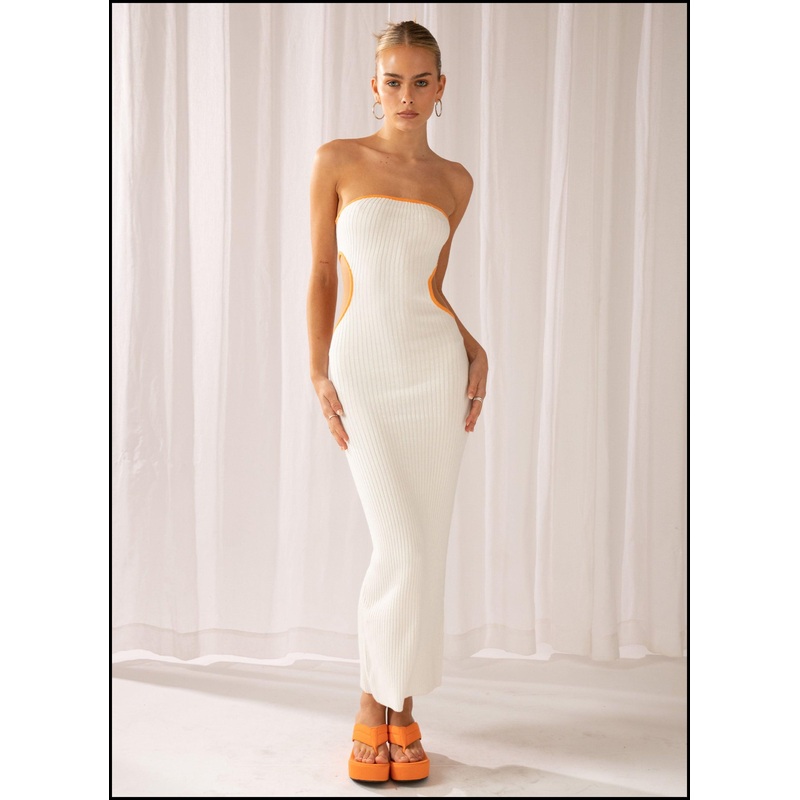 Sunrise Cove Maxi Dress – Ivory