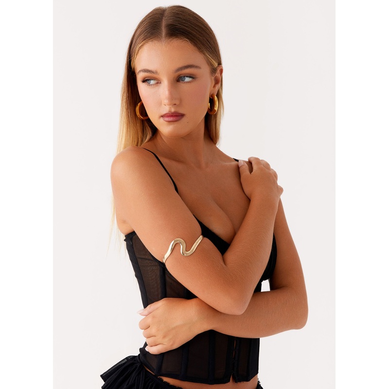 Whimsy Bangle – Gold
