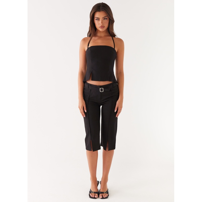 Banks Capri Pants – Black