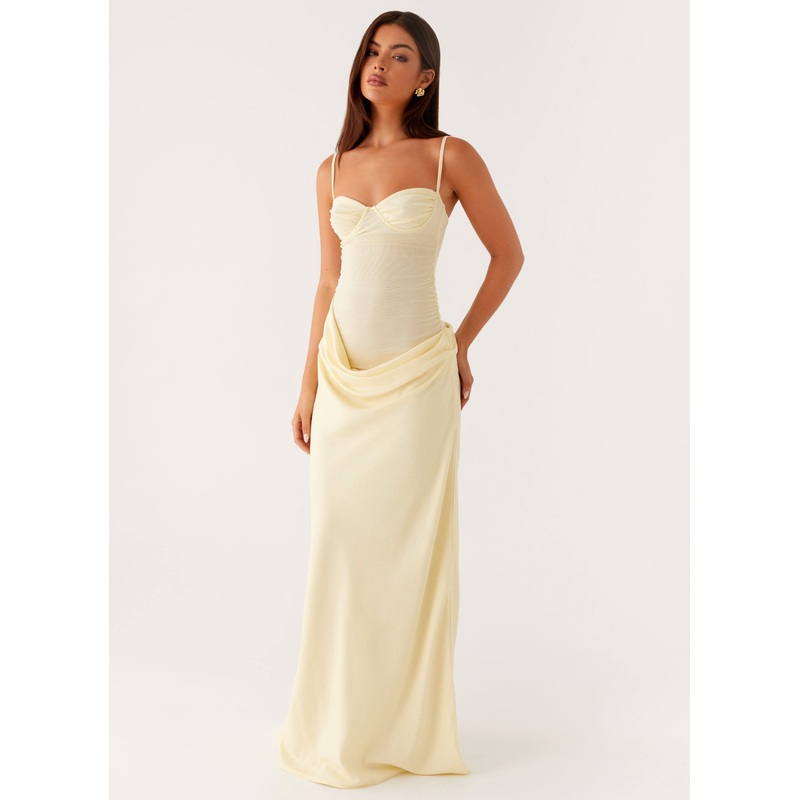 Romy Maxi Dress – Yellow