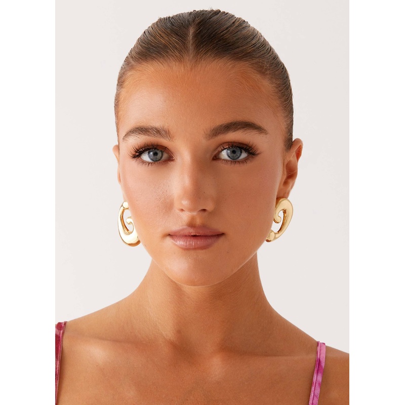 Abram Earrings – Gold