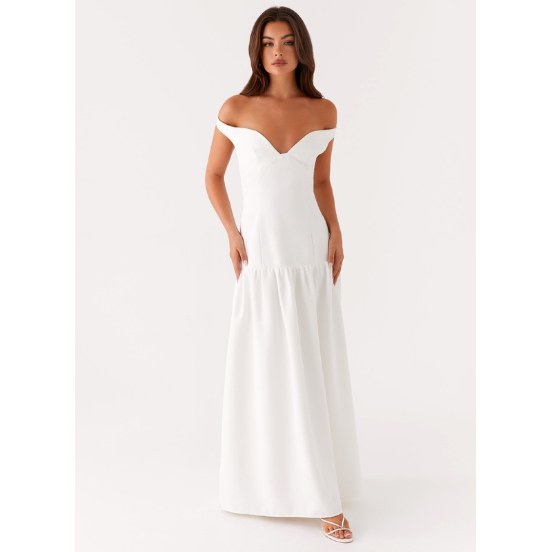 Basel Maxi Dress – White