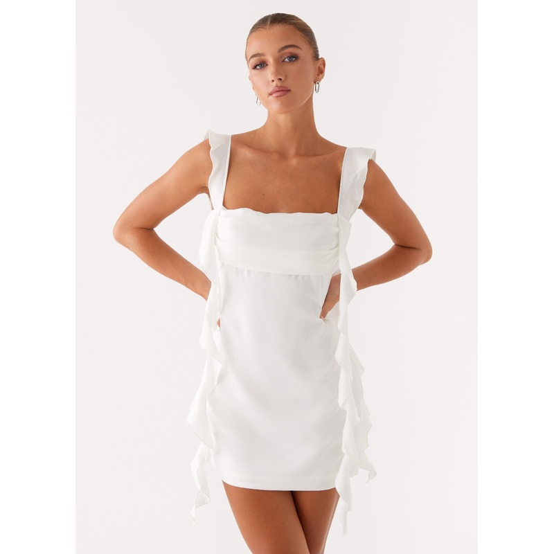 Beckham Mini Dress – White