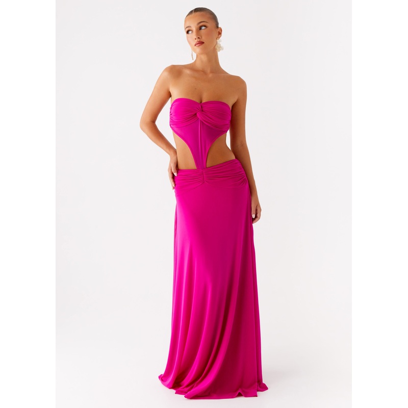 Carlene Maxi Dress – Fuchsia