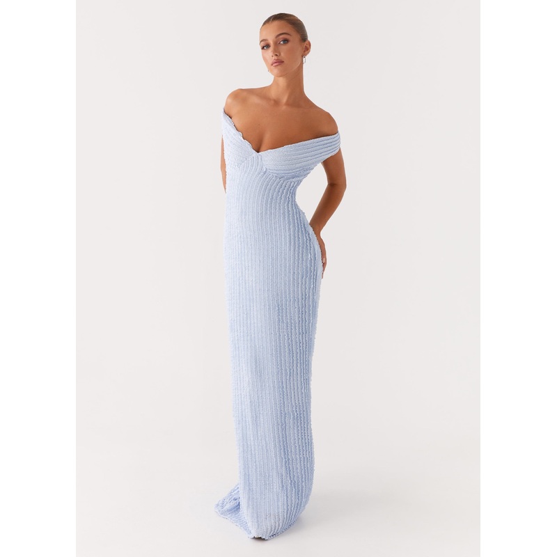 Chantelle Maxi Dress – Blue