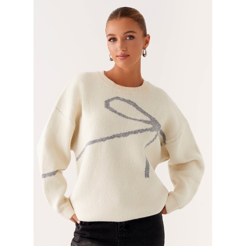 Dreamwood Knit Sweater – Ivory