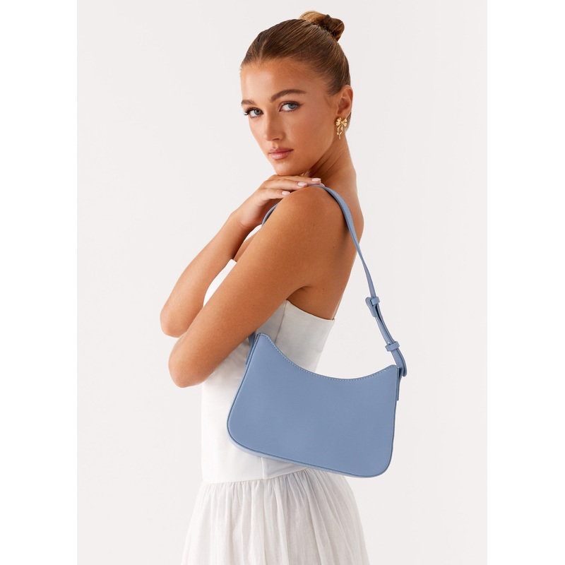 Franklin Shoulder Bag – Blue