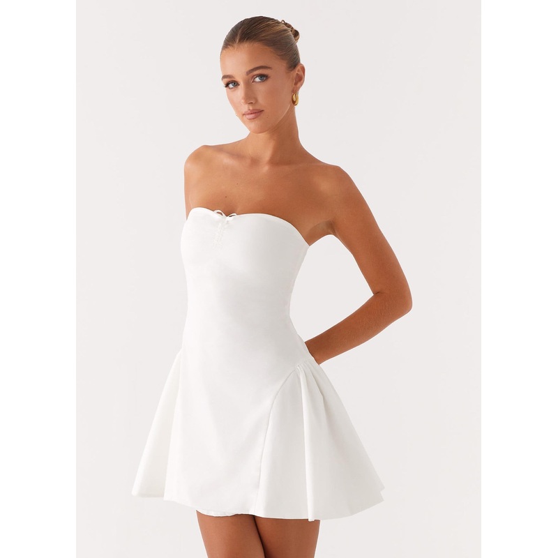 Lucille Mini Dress – White