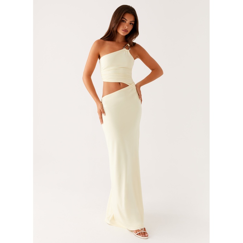 Peta Maxi Dress – Yellow