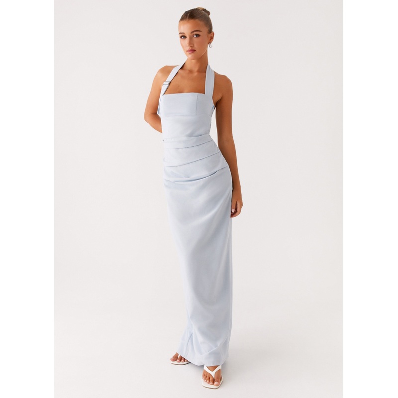Rumour Has it Maxi Dress – Blue