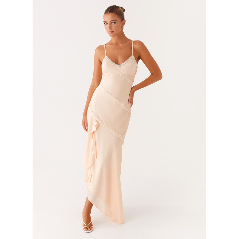 Solana Maxi Dress – Peach