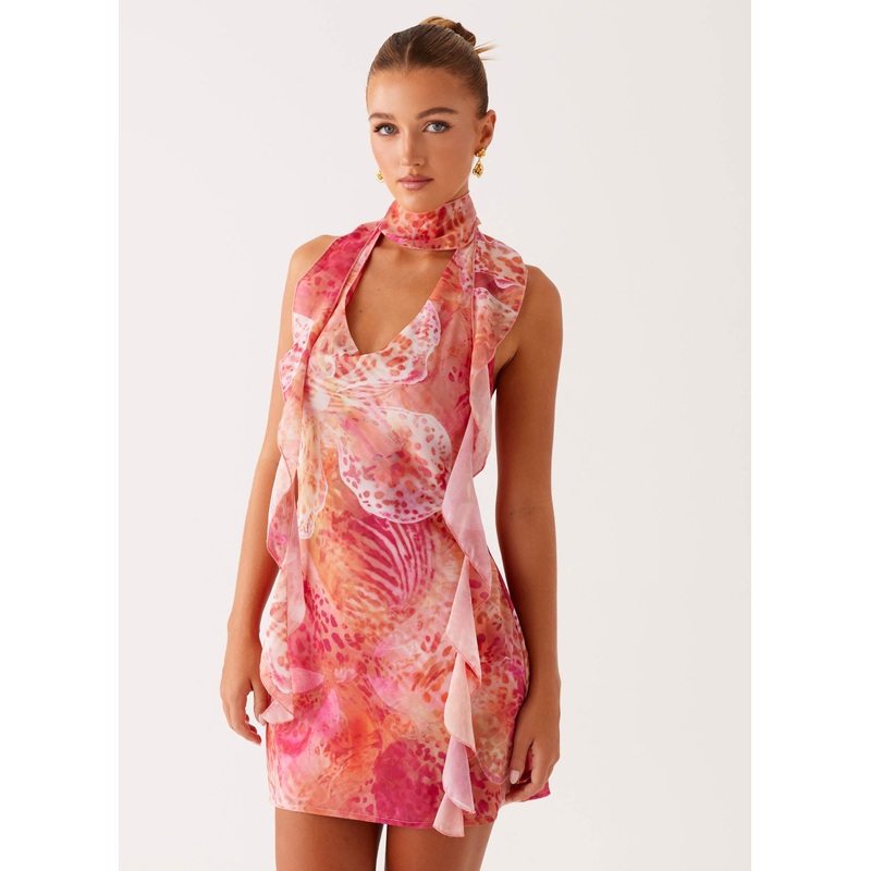 Tanner Mini Dress – Flamingo Fling
