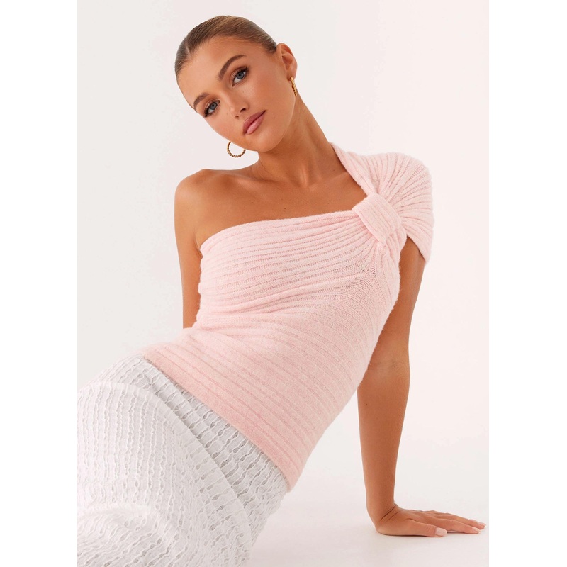 Tansy Knit Top – Pink
