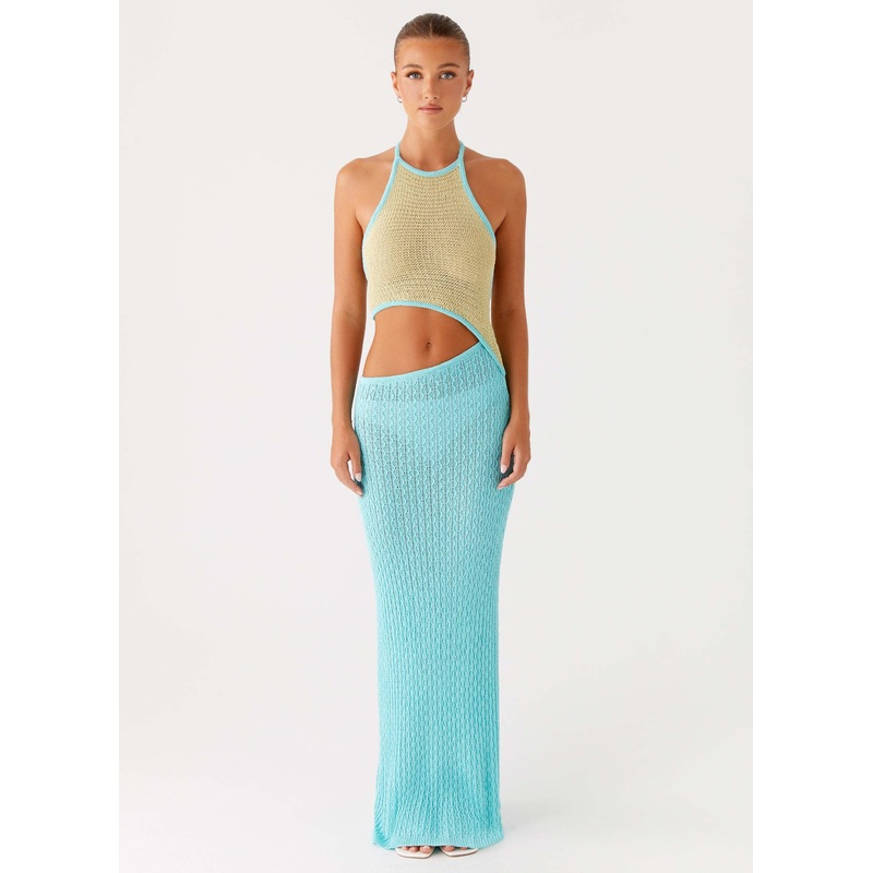 Alexia Knit Maxi Dress – Multi