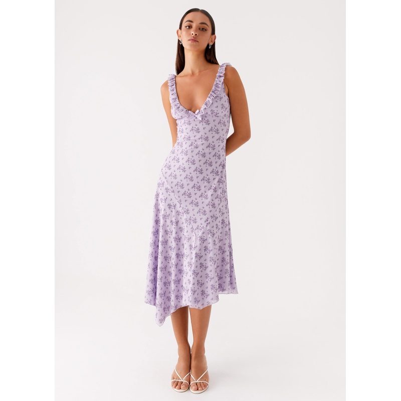 Asteri Midi Dress – Lavender Meadow