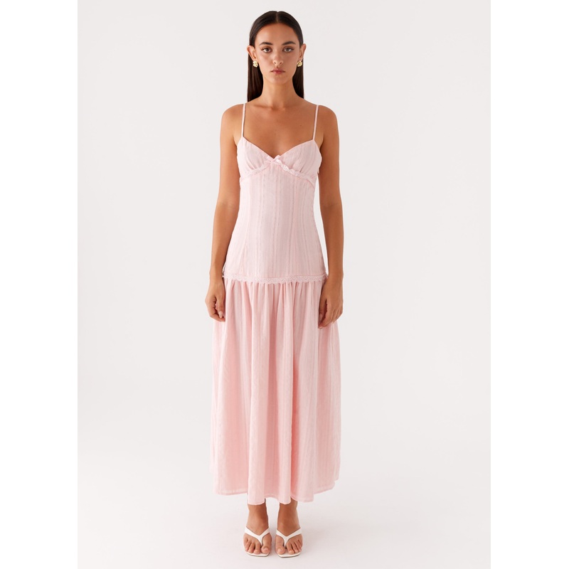 Found You Midi Dress – Pink